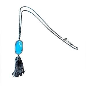Kendra Scott Rayne Long Pendant Tassel Necklace